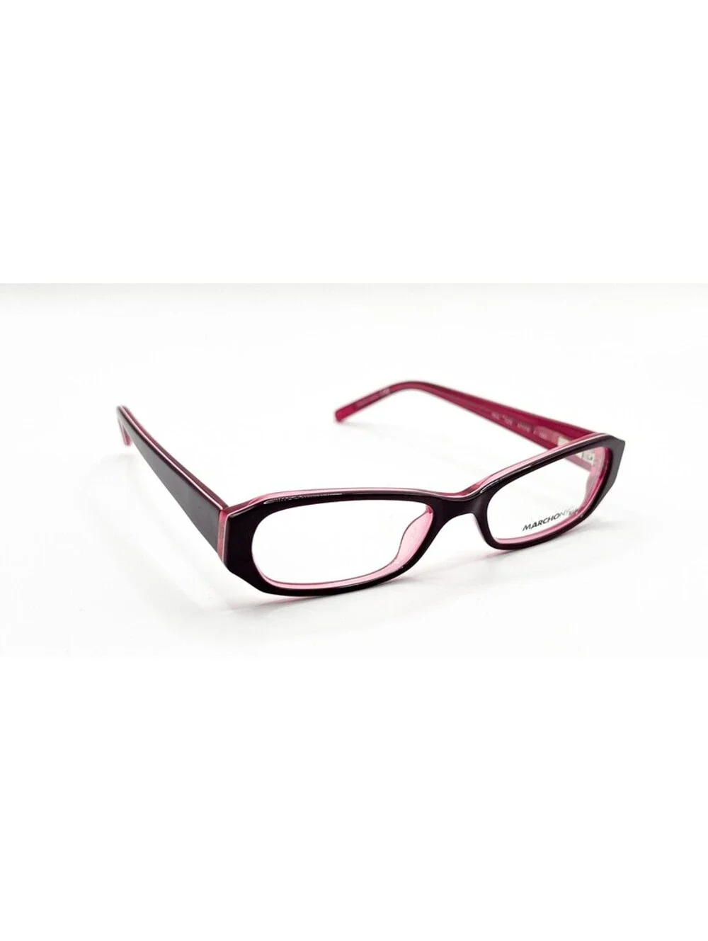 Marchon Nyc Mia 525 Plumberry Fuchsia Authentic Eyeglasses 47-16-130